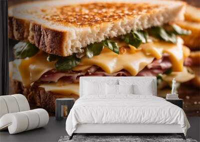 Bread sandwich  Wall mural