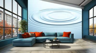 Water ripples Wall mural