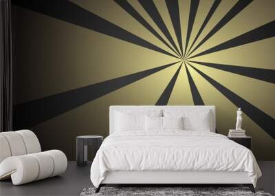 colorful ray vector background illustration Wall mural