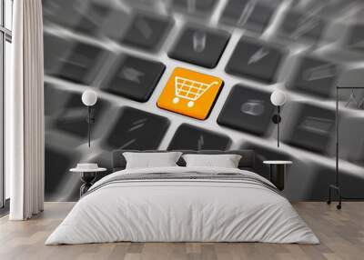 online shopping Wall mural