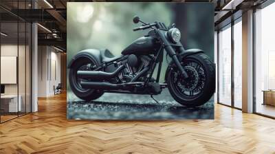 photo of a miniature motorbike that looks good Wall mural