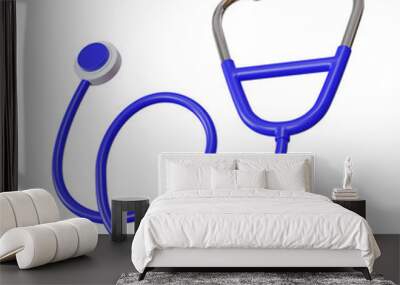 3D isolated stethoscope medicine icon  Wall mural