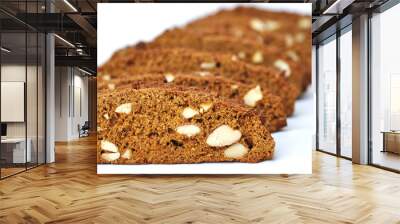 Almond Molasses Biscotti Wall mural