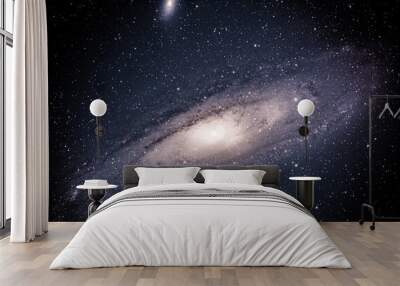 Andromeda galaxy in space Wall mural