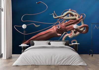 giant squid Wall mural