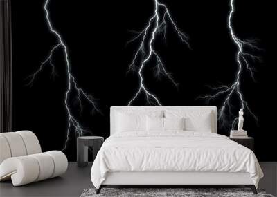 Lightning bolts Wall mural