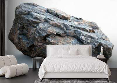 mineral stone isolated on white background Wall mural