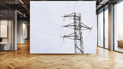 High voltage tower Wall mural