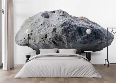 asteroid isolated on transparent background cutout Wall mural