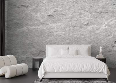 light gray rough grainy stone texture background Wall mural