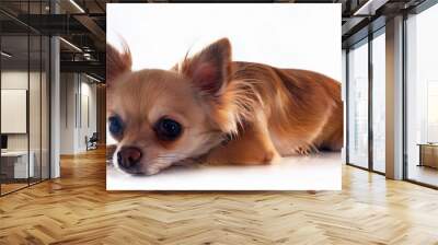 small chihuahua is resting Wall mural