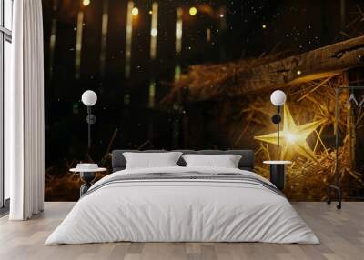 Shining Star: A Christmas Celebration of Birth and Sacrifice Wall mural