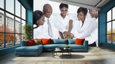 African business team alliance Wall mural