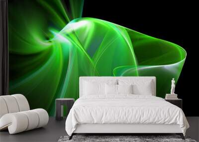 green motion Wall mural