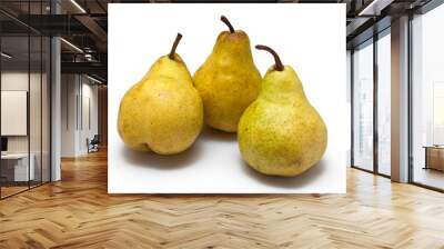 group of three pears Wall mural