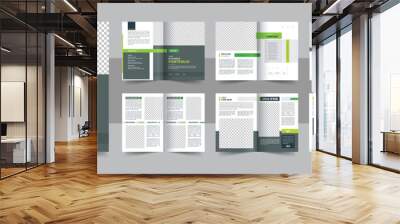 Architecture portfolio interior portfolio design portfolio template design, Architecture and interior portfolio layout design, a4 standard size print ready brochure template. Wall mural