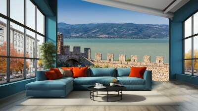 castle of castiglione del lago, trasimeno, italy Wall mural