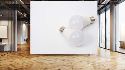 Two LED lamps for a standard cartridge, photographed against a white background. Wall mural