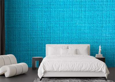 blue fabric texture Wall mural