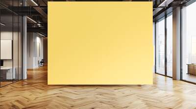 yellow background with backlight on the right Wall mural