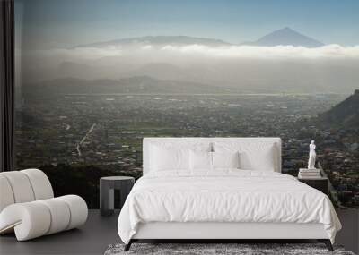 The Anaga Mountains in Tenerife captured on a beautiful sunny day. Wall mural