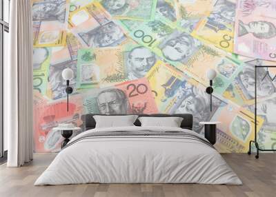 Australia dollar, bank note of Australia. Wall mural