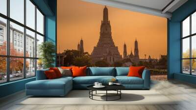 Wat Arun in Bangkok Thailand Wall mural