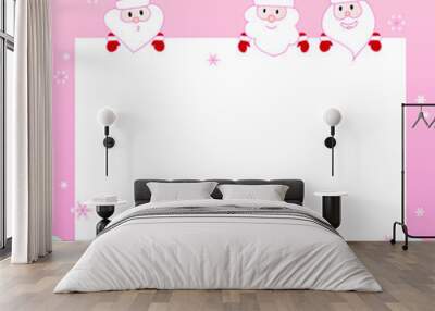 christmas(m)-illust_frame Wall mural