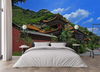 Chinese traditional style of architecture Wall mural