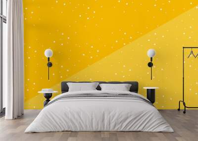 cheddar cheese cute two tone wallpaper Wall mural