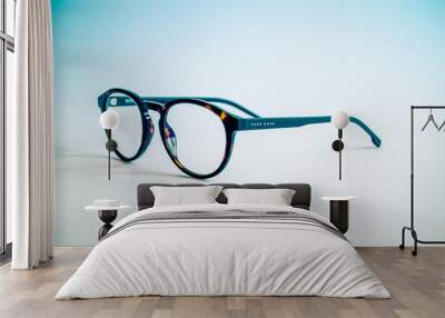 lunettes Wall mural