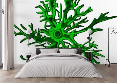 Mouse astrocyte cell Wall mural