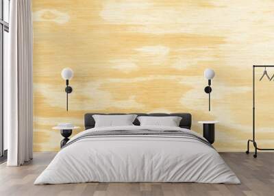 plywood texture with natural wood pattern background Wall mural