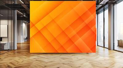 abstract background design, orange gradient Wall mural