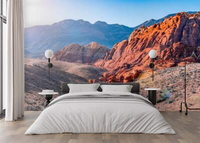 Red rock canyon sunshine Wall mural