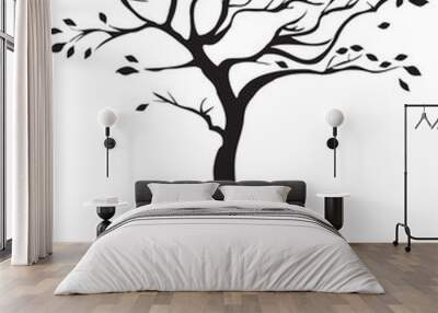 Vector Family Tree Wall mural