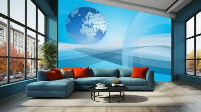 planette Wall mural