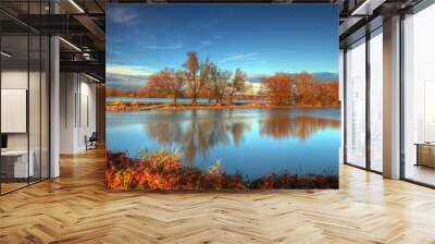 beautiful autumn Wall mural