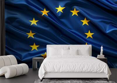 Europe Union flag Wall mural