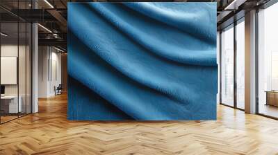 a blue expensive pure background with interesting texture Wall mural