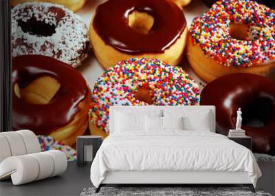 Donuts dessert Wall mural