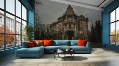 Haunted house Wall mural