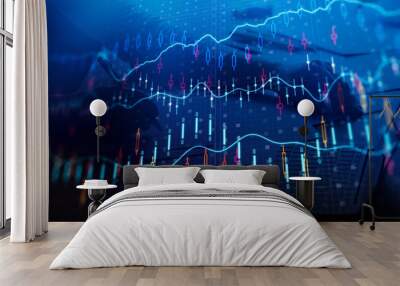 Creative forex wallpaper Wall mural