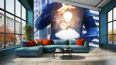 Idea concept Wall mural