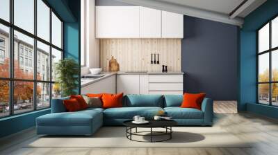 Modern kitchen interior Wall mural