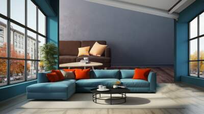 modern living room Wall mural