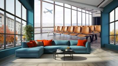 New airport interior Wall mural