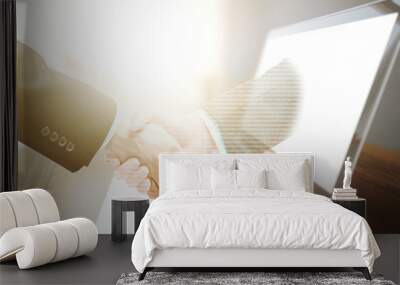 Online business concept Wall mural