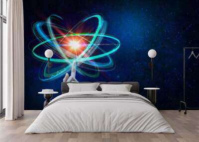 Power concept Wall mural