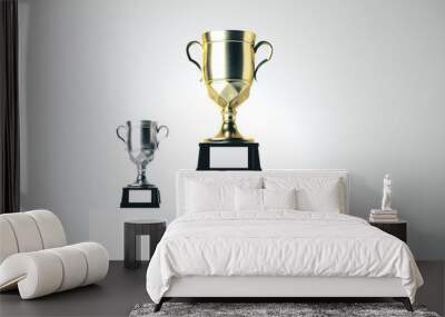 Three winner's cups Wall mural